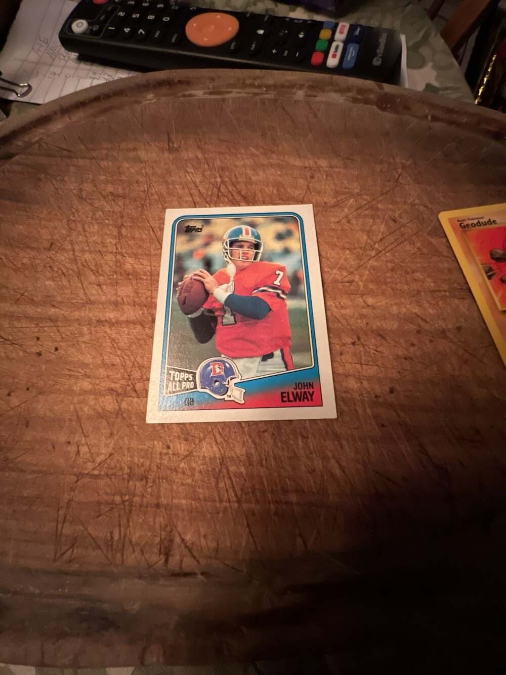 1988 Topps John Elway #23 Denver Broncos Football Card